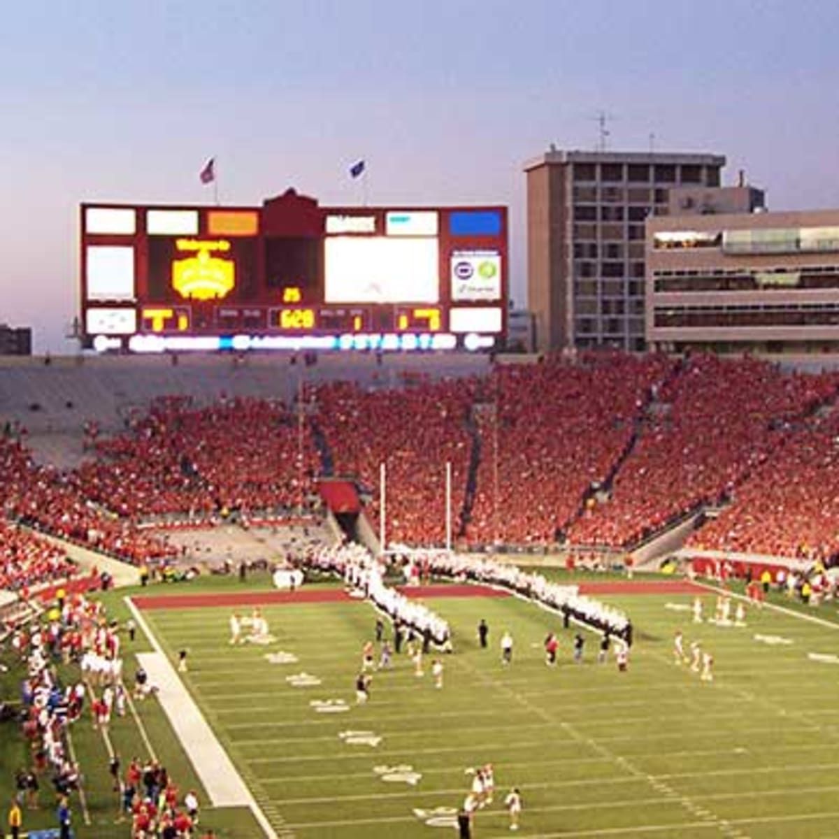 Iowa Hawkeyes at Wisconsin Badgers Football at Camp Randall Stadium