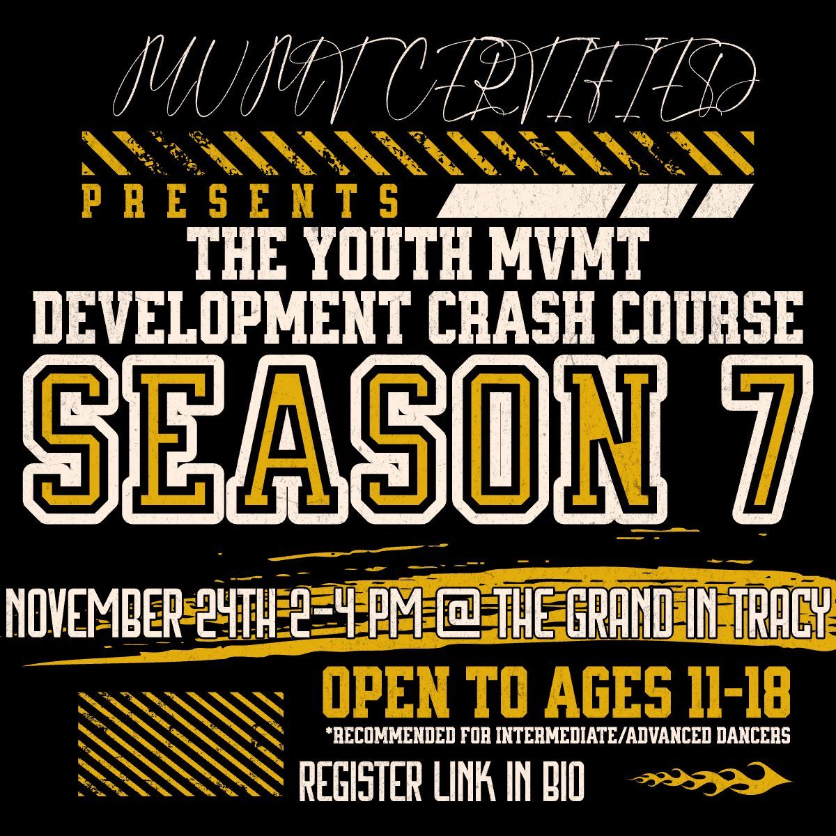 The Youth MVMT Development Crash Course Season 7