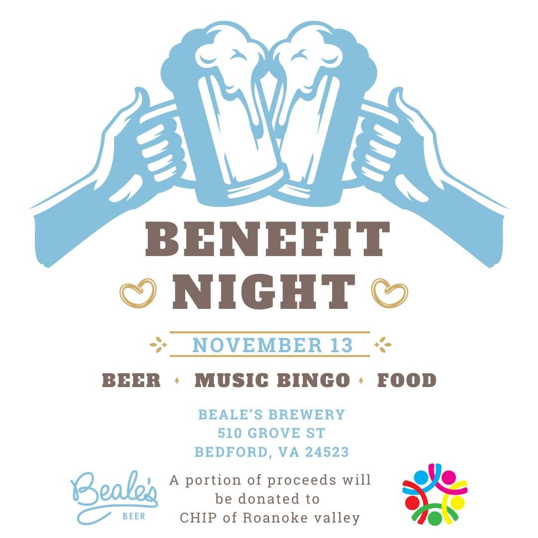 Benefit Night for CHIP of Roanoke Valley