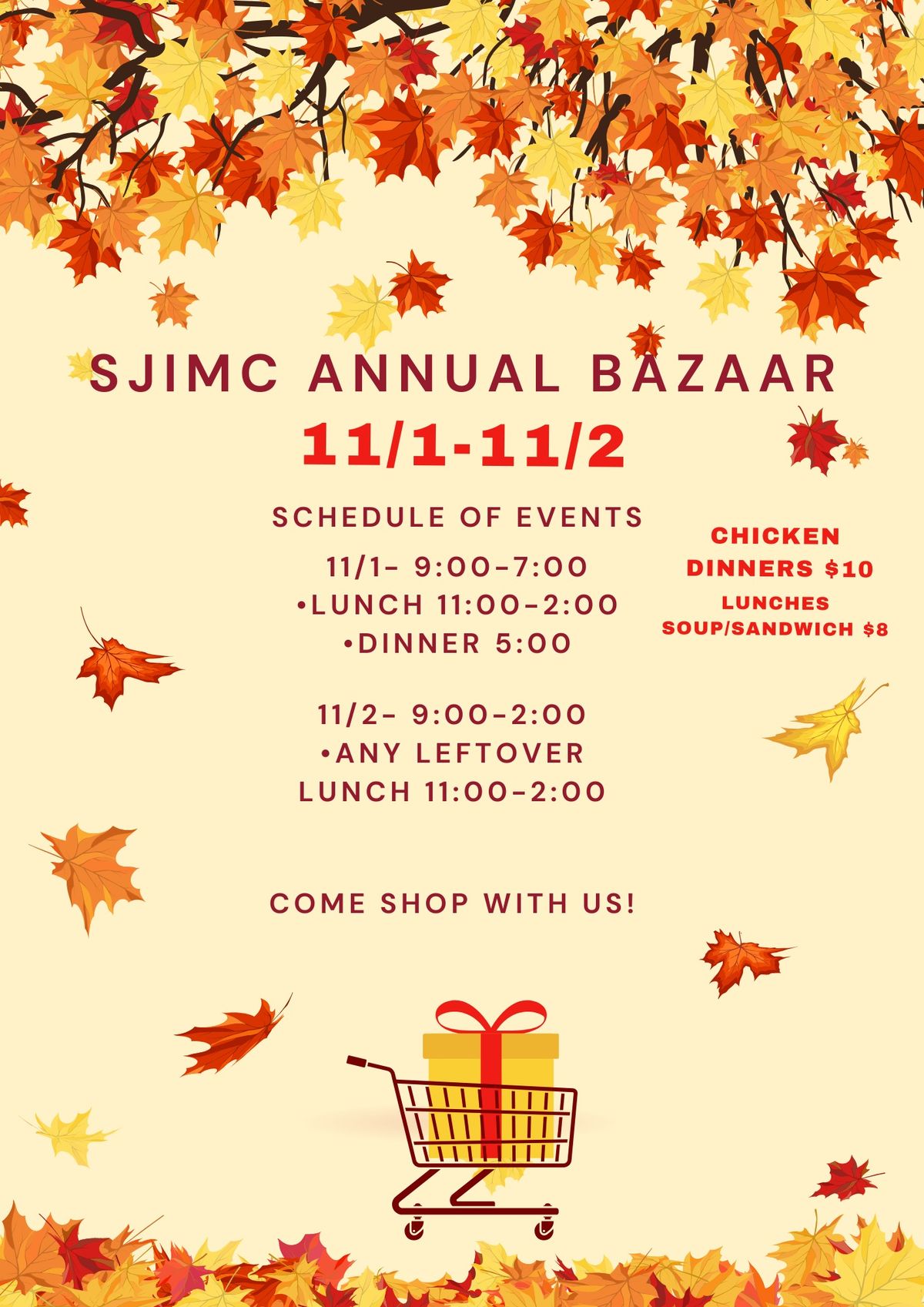 SJIMC Annual Bazaar