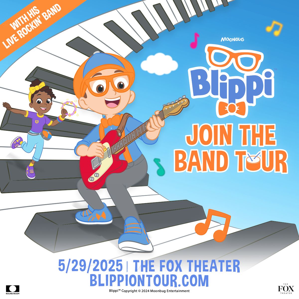 Blippi at Martin Woldson Theater at the Fox