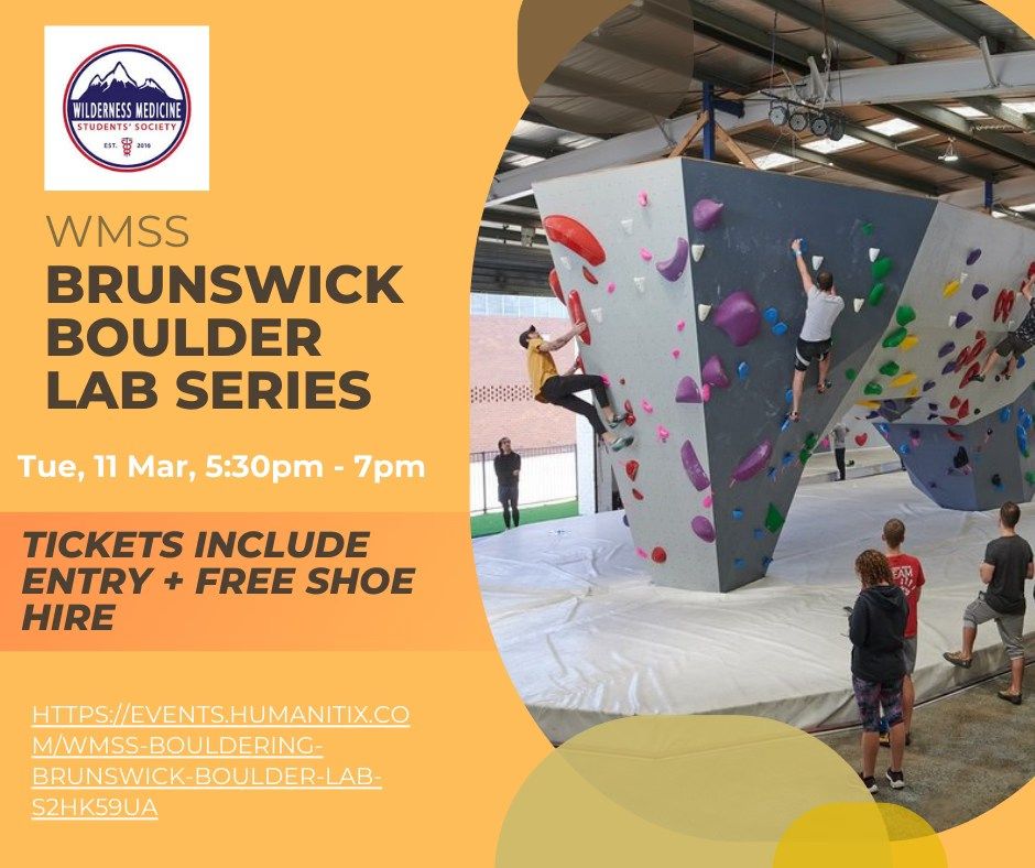 WMSS Bouldering @Brunswick Boulder Lab - Session 2 