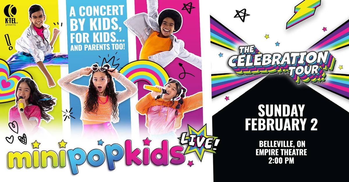 MINI POP KIDS LIVE - THE CELEBRATION TOUR