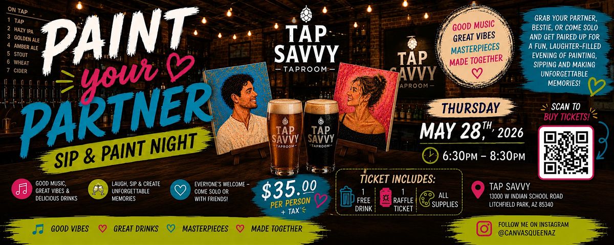 Tap Savvy sip and paint