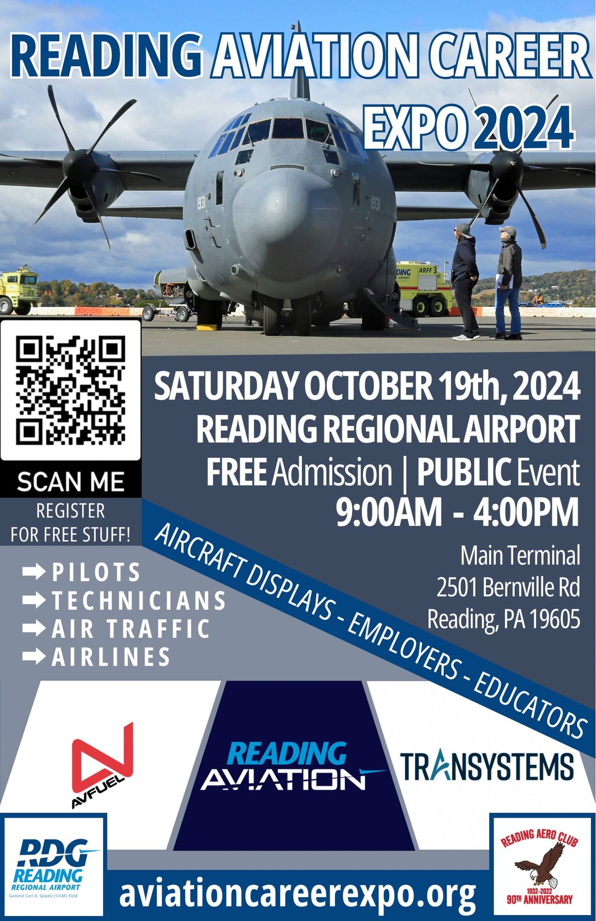 Reading Aviation Career Expo 2024