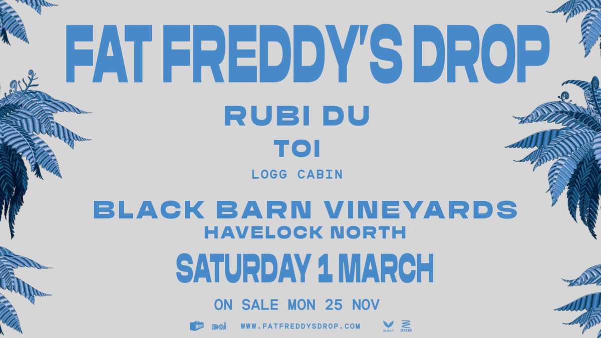 Fat Freddy's Drop: The SLO MO Album Tour - Black Barn Vineyards, Havelock North