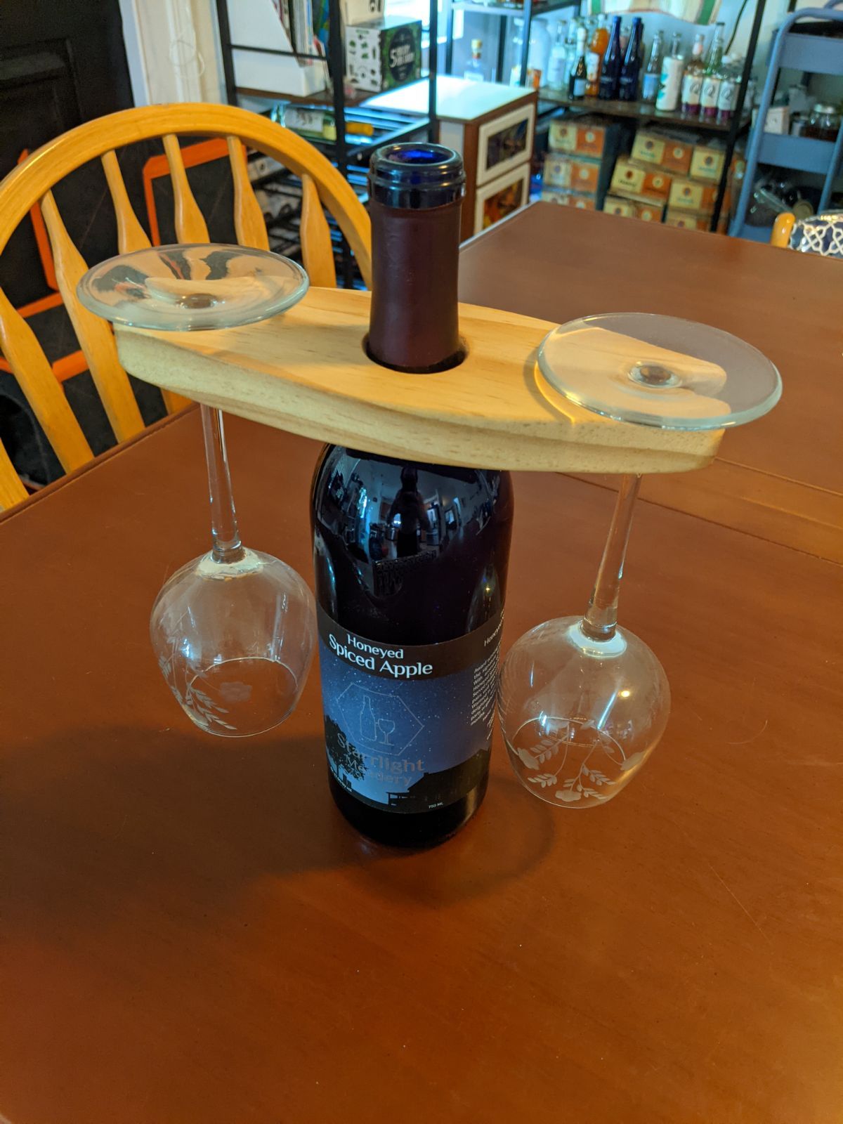 Build a Wine and Glass Caddy