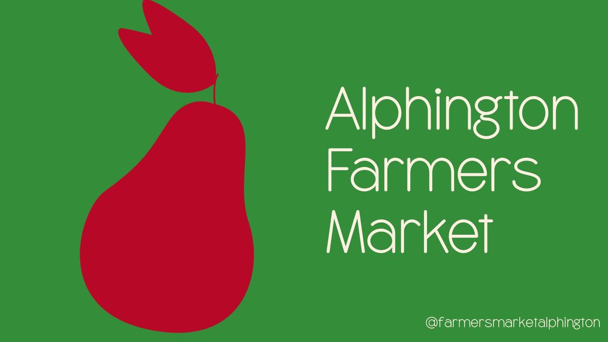 Alphington Farmers Market EVERY SUNDAY