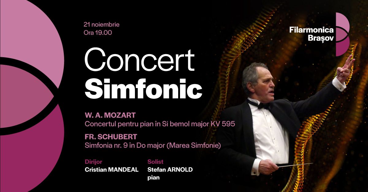 Cristian Mandeal, Stefan Arnold \u0219i orchestra Filarmonicii Bra\u0219ov \u00een concert