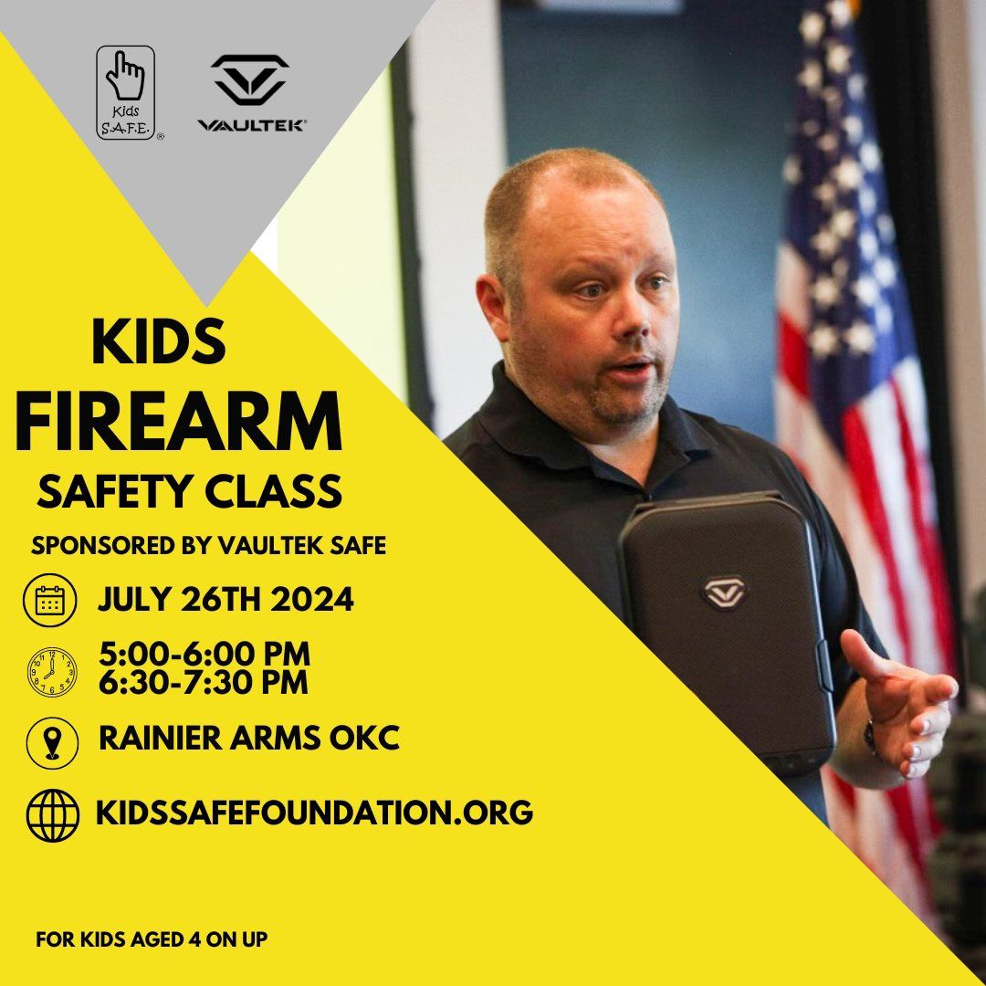 Kids Firearm Safety 1 @ Rainier Arms OKC Sponsored By Vaultek Safe
