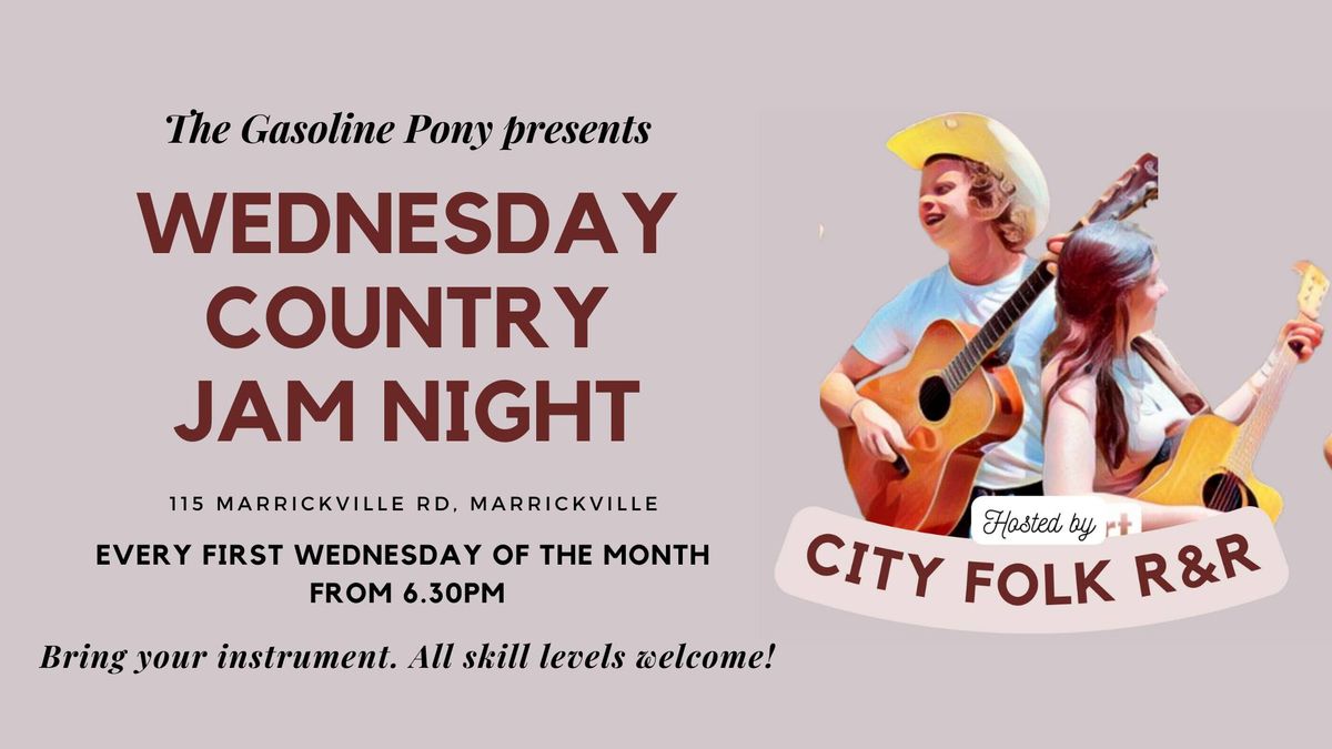 City Folk R&R Host Country Jam with Friends & Guests!