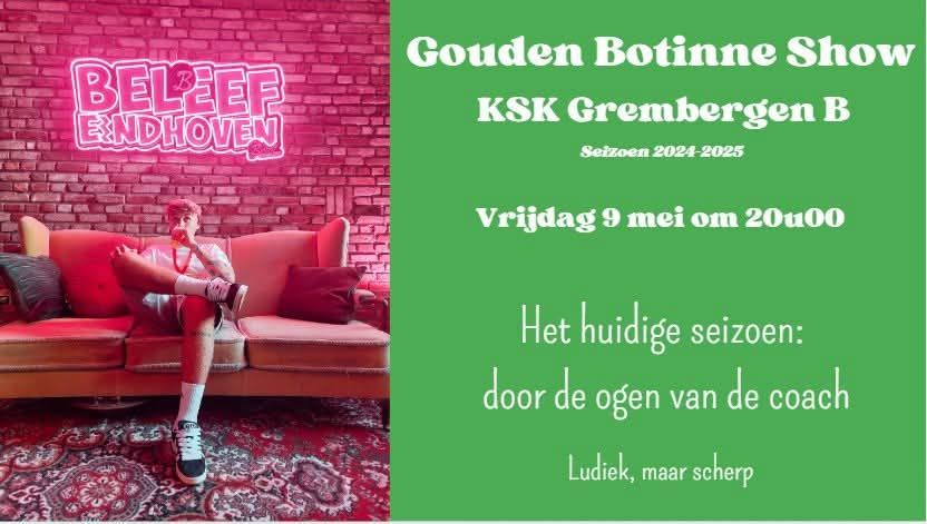 Gouden Botinne Show SKG B