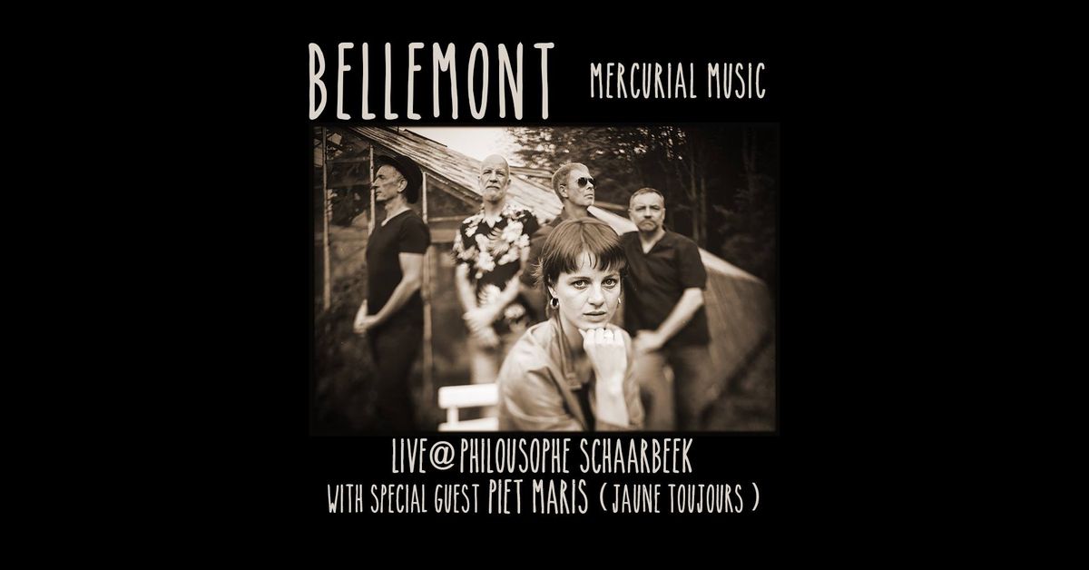 Bellemont with special guest Piet Maris (Jaune Toujours), live @ Filousophe, Schaarbeek