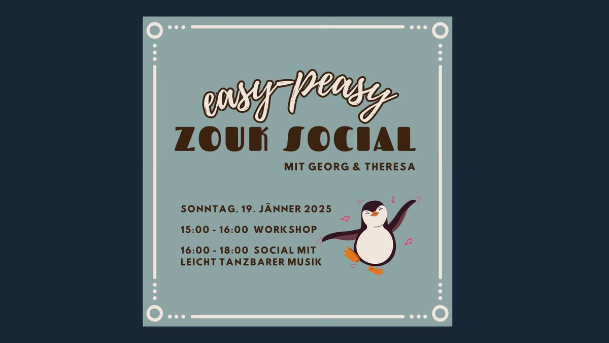 EASY-PEASY ZOUK SOCIAL mit Georg & Theresa