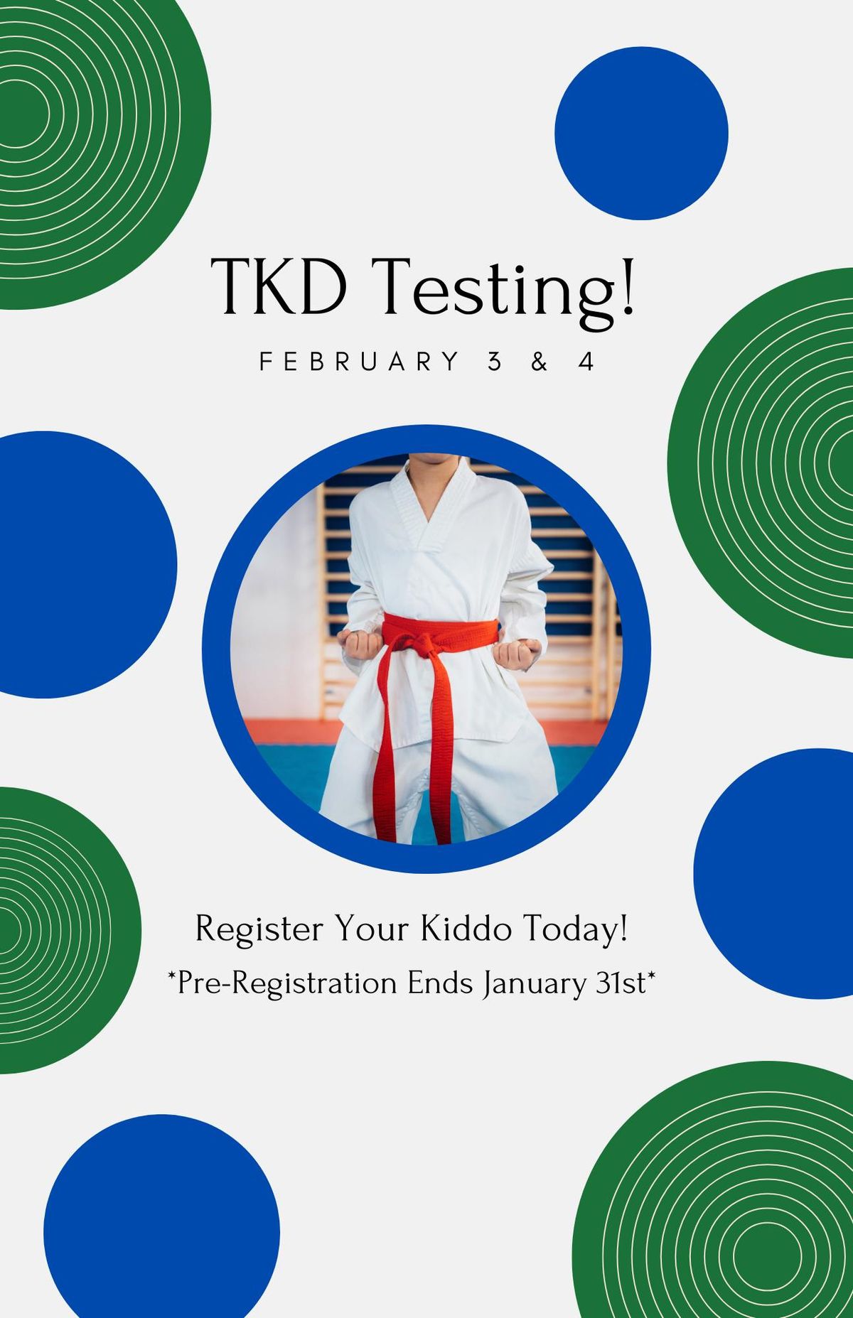 February TKD Testing