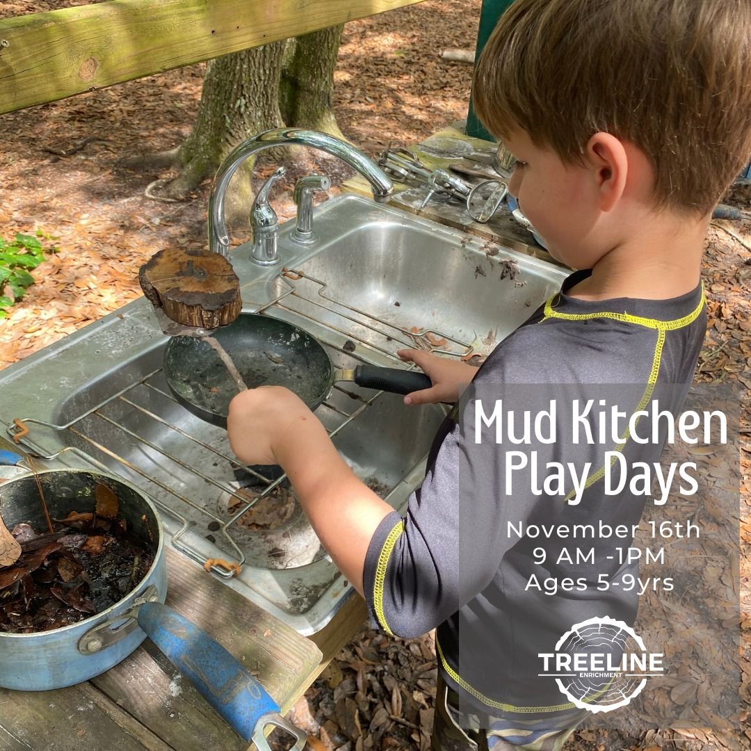 Mud Kitchen Play Day: Winter Bake