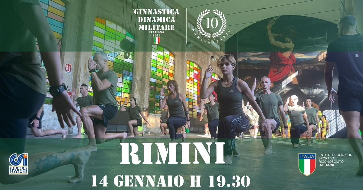 SESSIONE DI PROVA GDMI - RIMINI