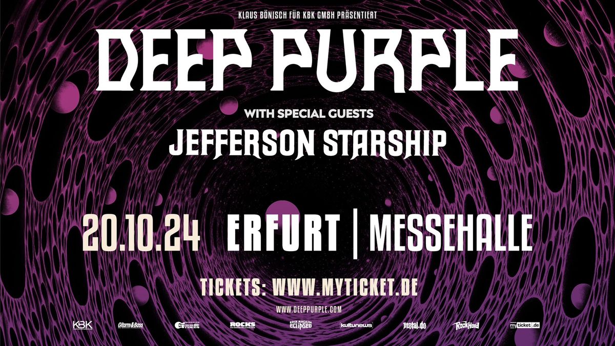 DEEP PUPRLE - 1 More Time Tour 2024 ||| 20.10. 2024 ||| ERFURT, Messehalle