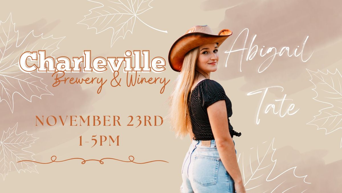 Abigail Tate @ Charleville Brewery & Winery