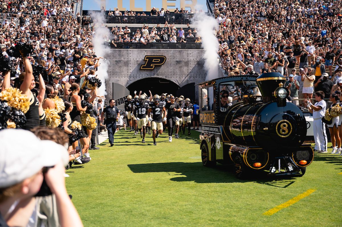 Indiana Hoosiers at Purdue Boilermakers Football at Ross-Ade Stadium