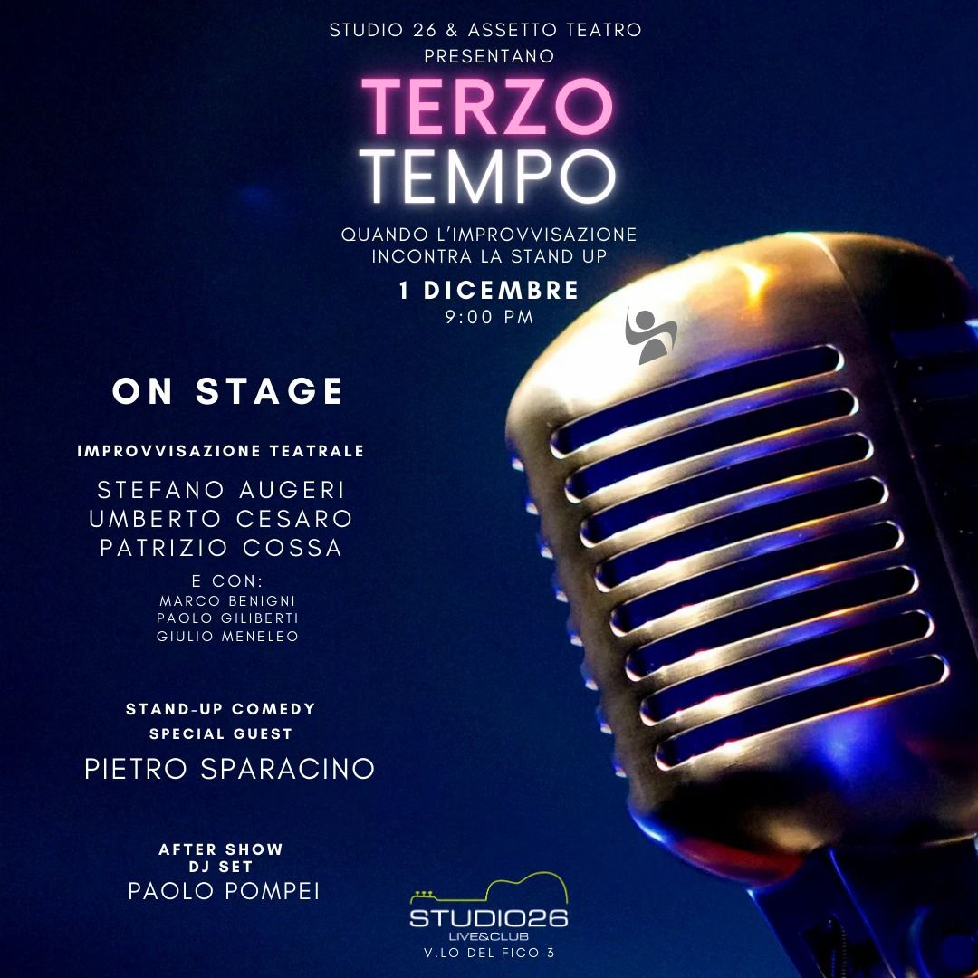 Studio26 & Assetto Teatro presentano Terzo Tempo