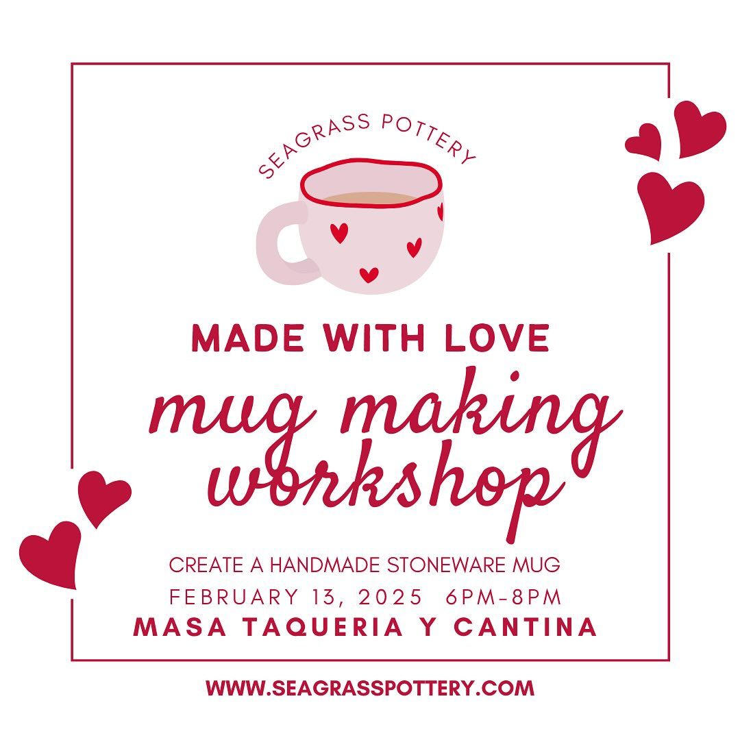 Seagrass Pottery X Masa: Mug Making Workshop