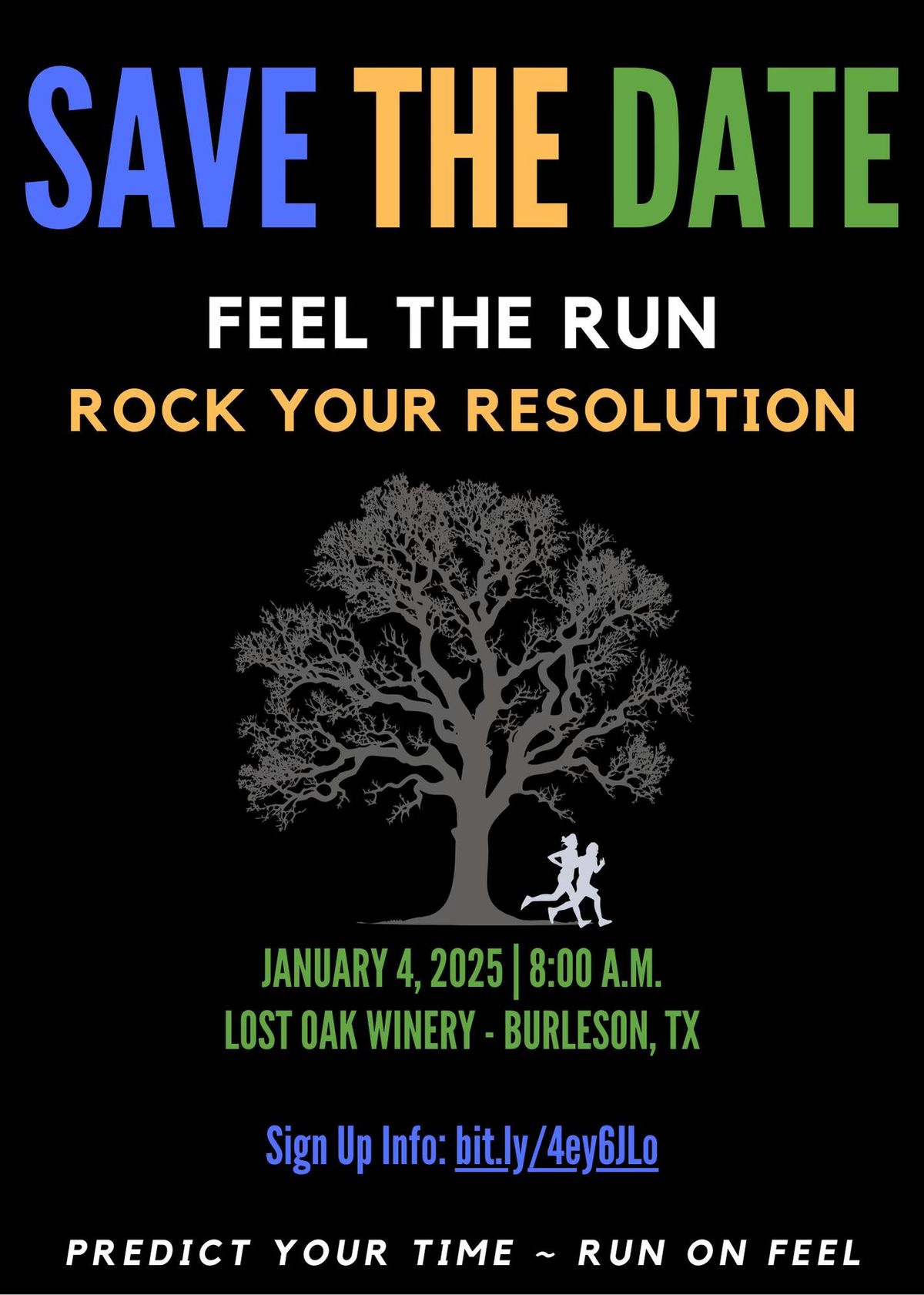 Feel the Run.. Rock Your Resolution