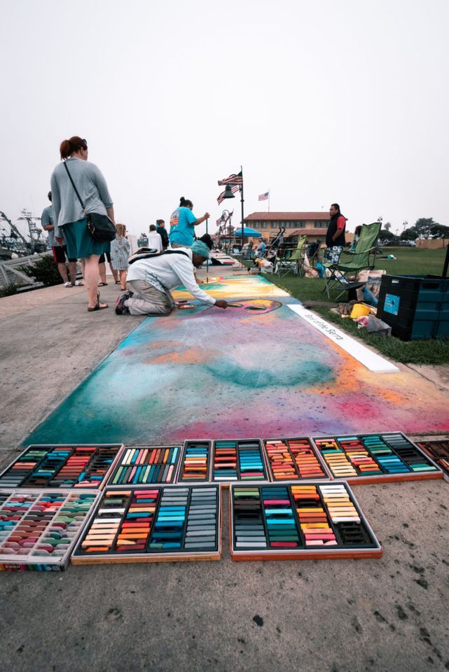 Ventura Art & Street Painting Festival 2022, Ventura Harbor, 10