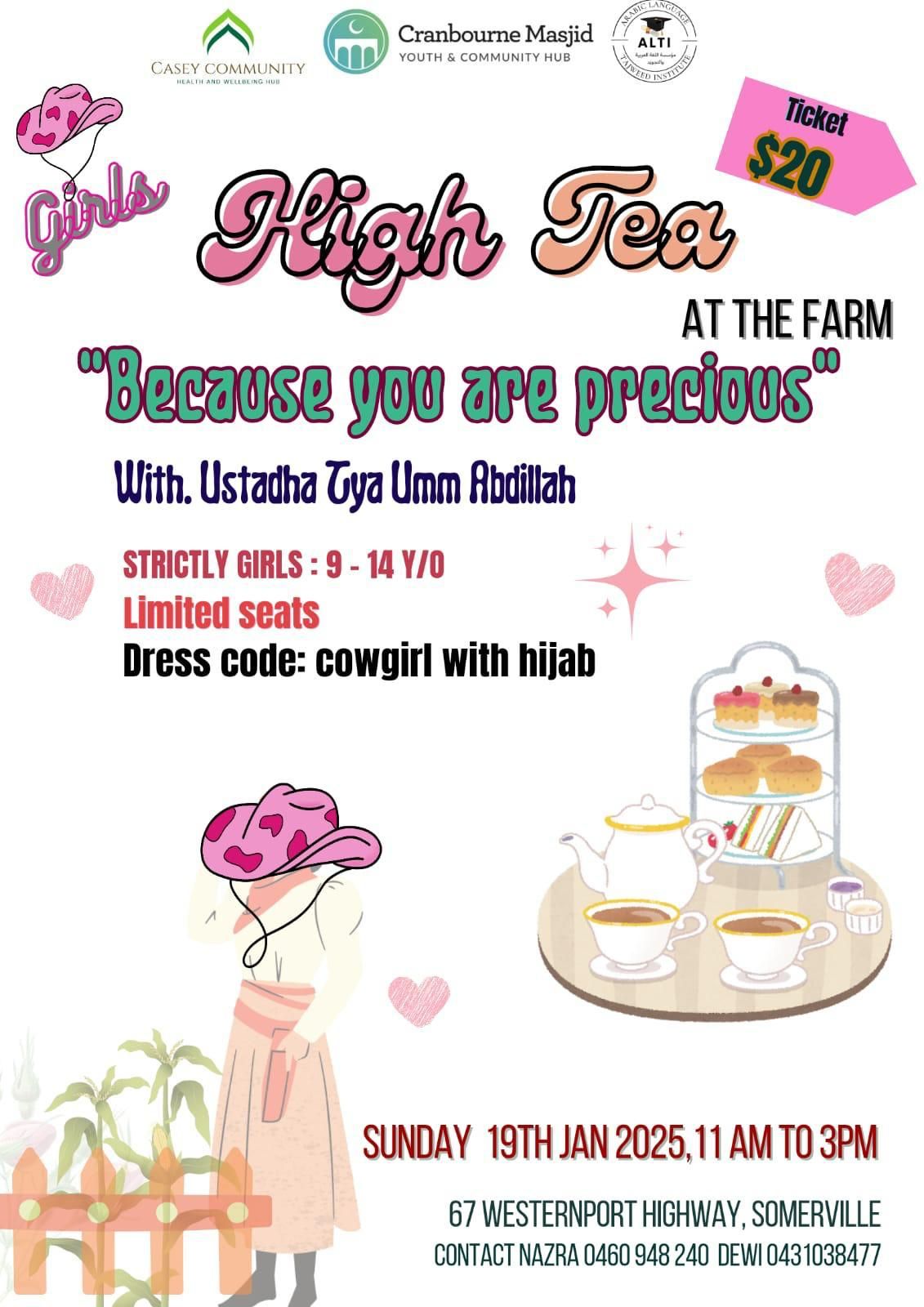 High Tea at the Farm