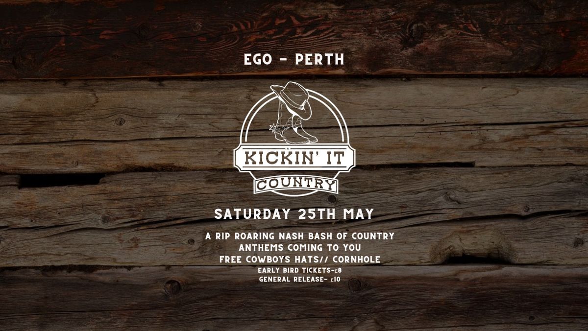 Kickin' it Country- Perth (Launch Party)