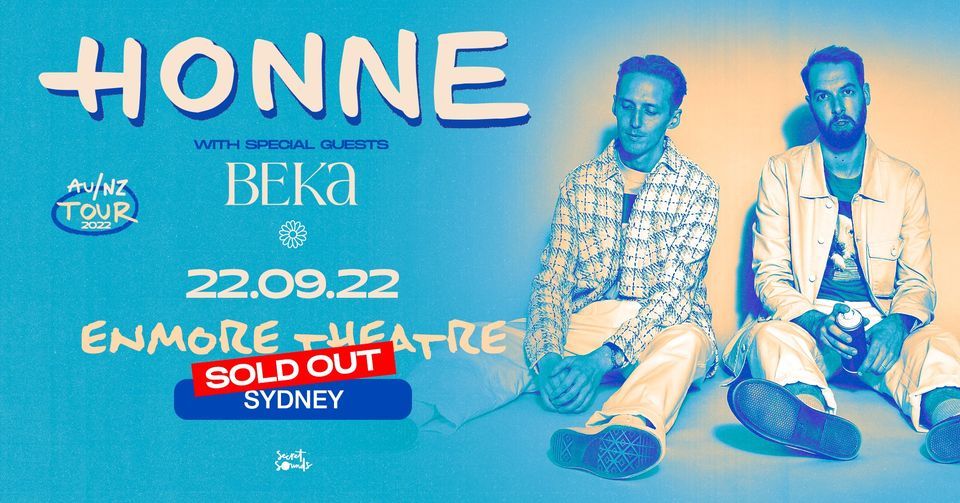 Honne - Sydney | SOLD OUT