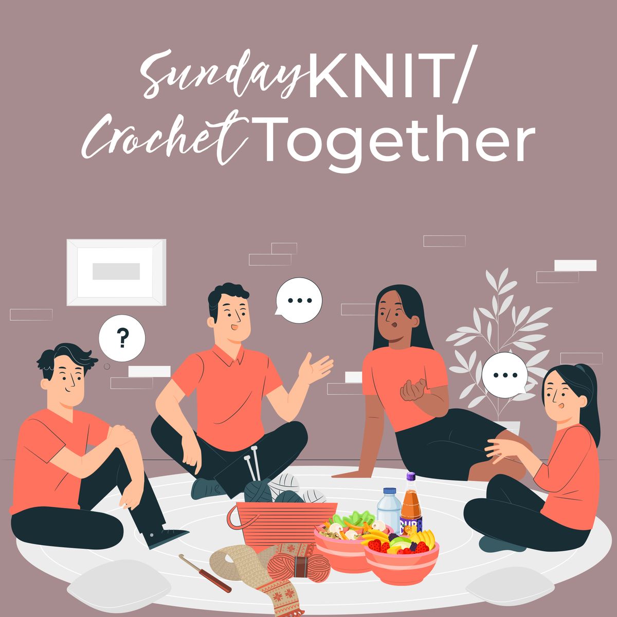 Sunday Knit\/Crochet Together