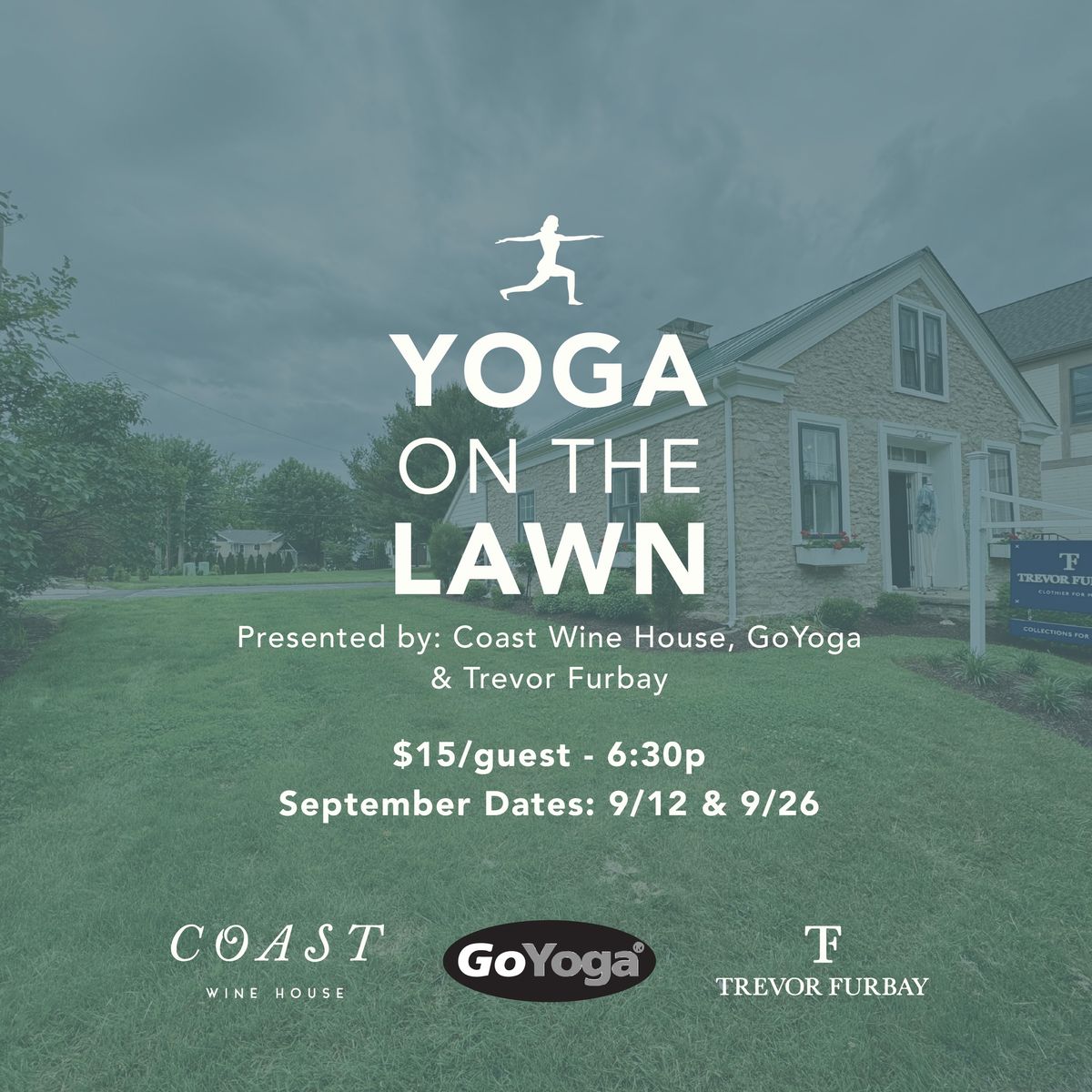 Yoga & Wine on the Lawn