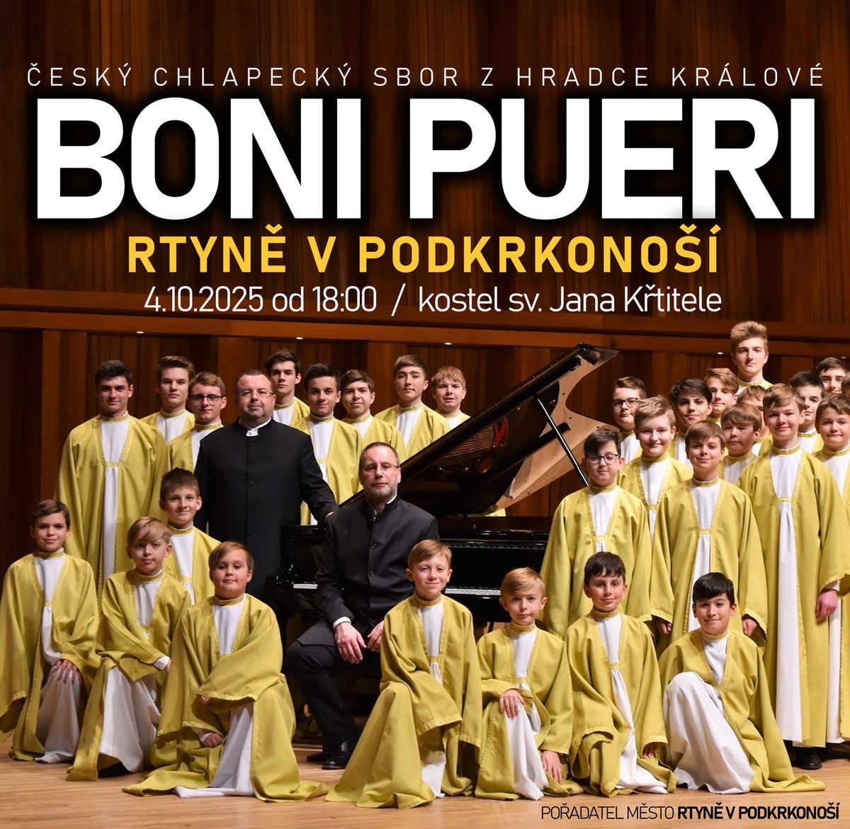 BONI PUERI - \u010cESK\u00dd CHLAPECK\u00dd SBOR Z HRADCE KR\u00c1LOV\u00c9 - 4.10.2025 ve Rtyni v Podkrkono\u0161\u00ed