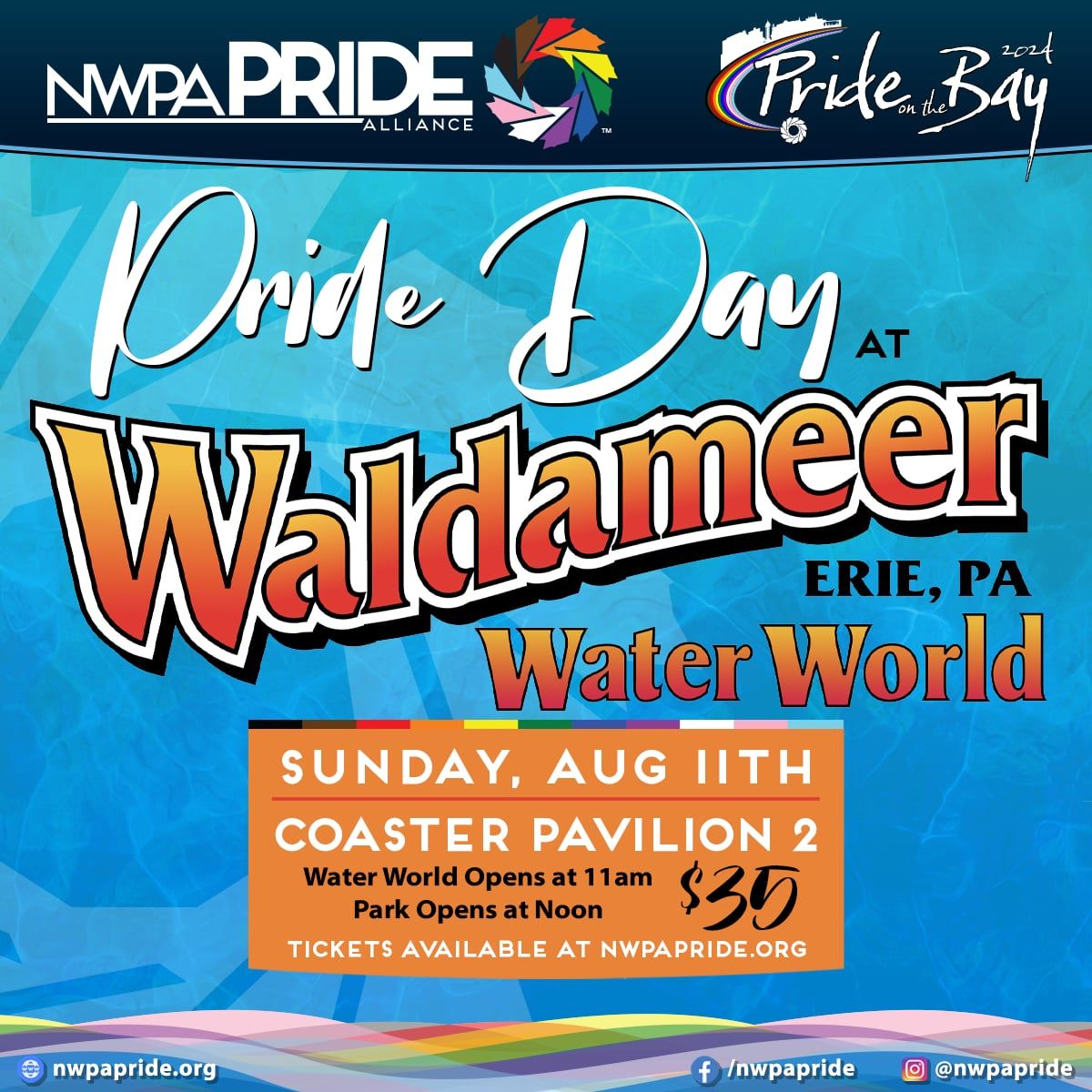 2024 Pride Day at Waldameer Park and Water World
