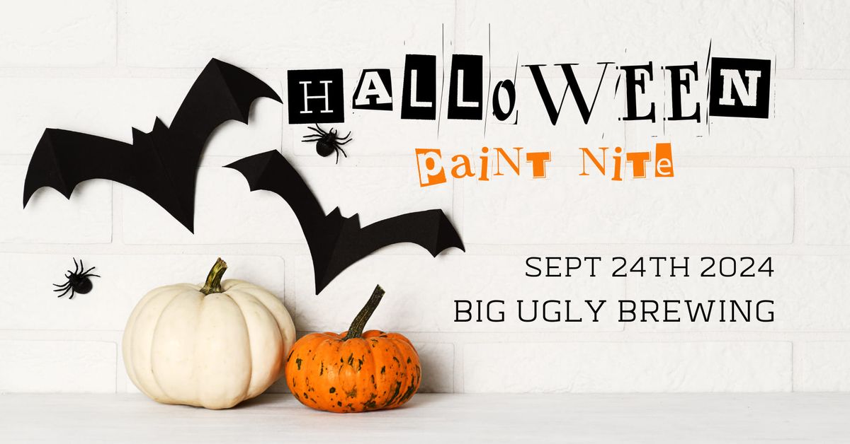 Sold Out Sept 24th Halloween Paint Nite