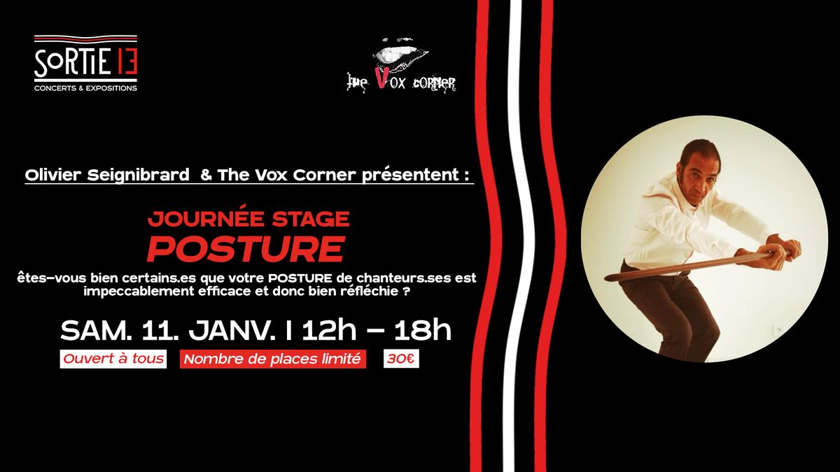 The Vox Corner \u00b7 Journ\u00e9e Stage : POSTURE \u00b7 Sortie 13 \u00b7 Pessac