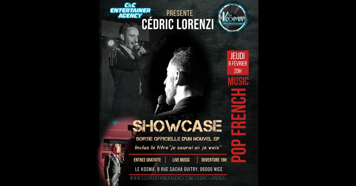 Showcase Sortie Single C\u00e9dric Lorenzi