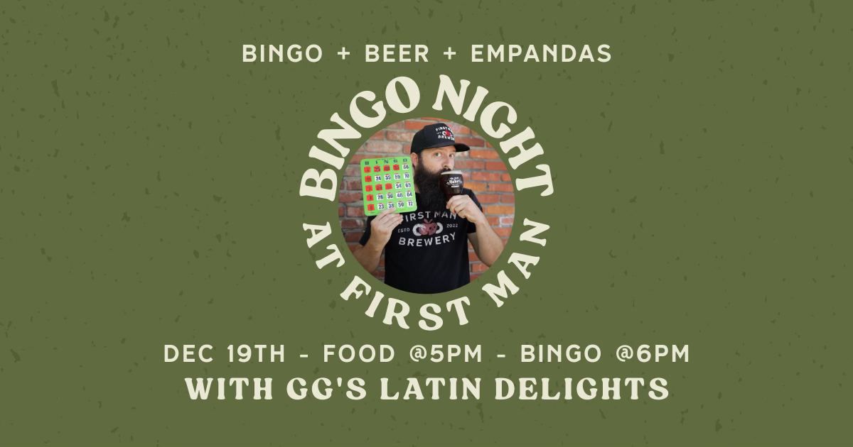 Bingo Night at First Man Brewery - December