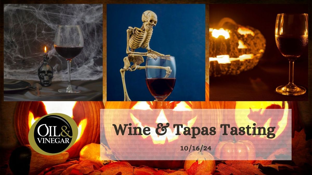 Falling Leaves & Fine Wine: A Seasonal Tapas Tasting