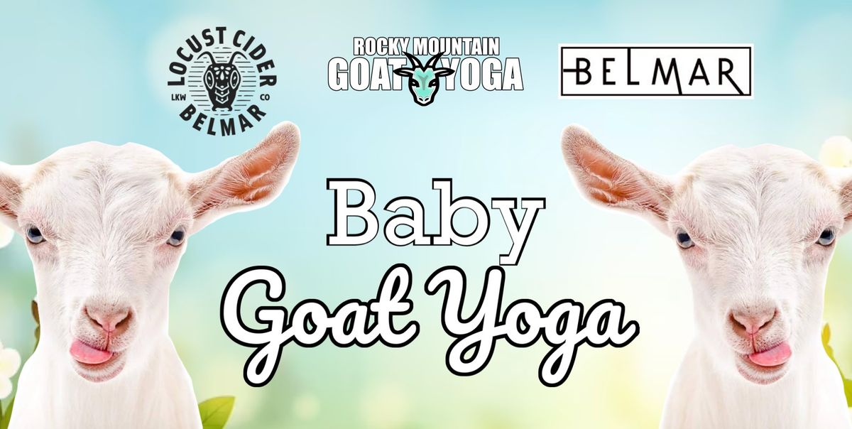 Baby Goat Yoga - June 22nd (BELMAR)