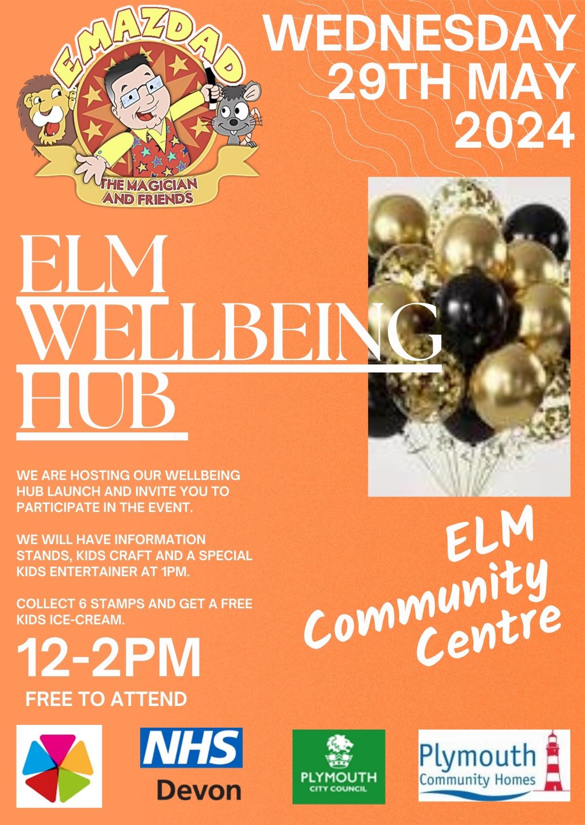 ELM Wellbeing Hub Launch Family Activities