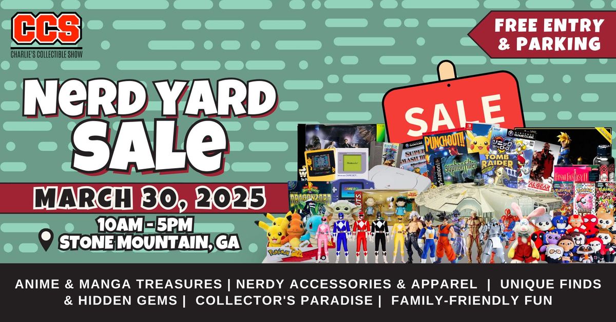 CCS Nerd Yard Sale