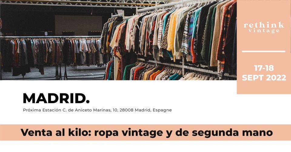 Mercado de Ropa Vintage al peso - Madrid