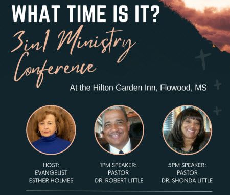 October 3in1 Ministry "What Time Is It?" Conference