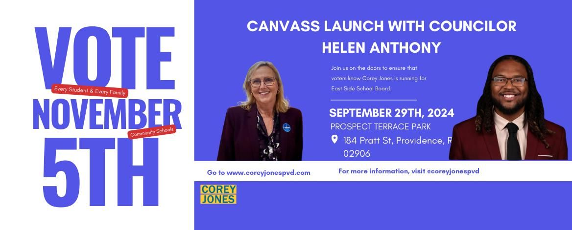 Canvass Launch with Councilor Helen Anthony