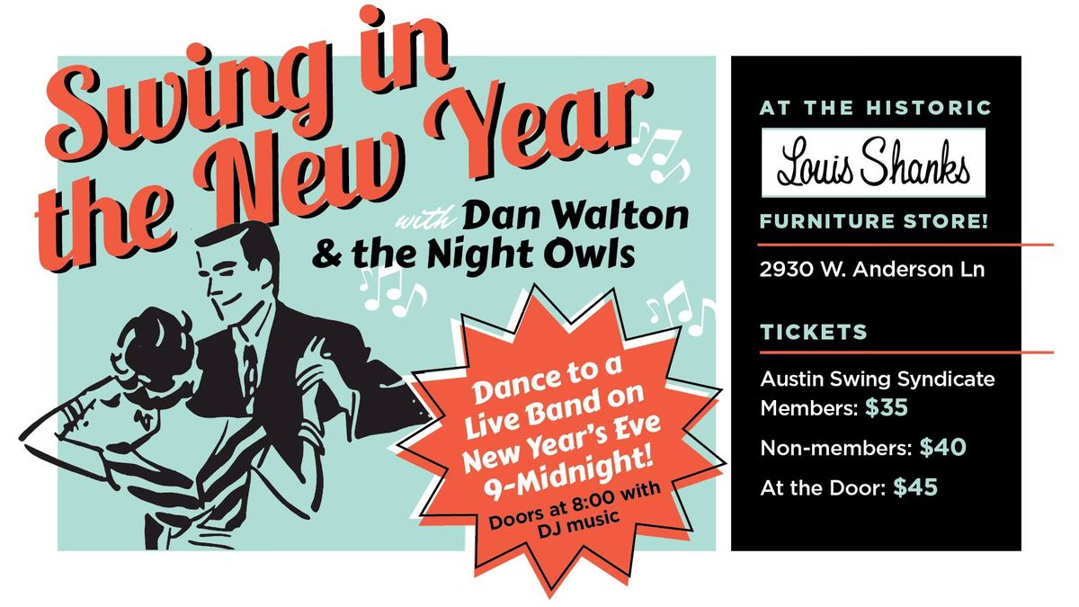 Swing in the New Year with Dan Walton & The Night Owls