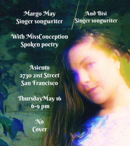 Margo May - MissConception - Musical Thursday night at Asiento