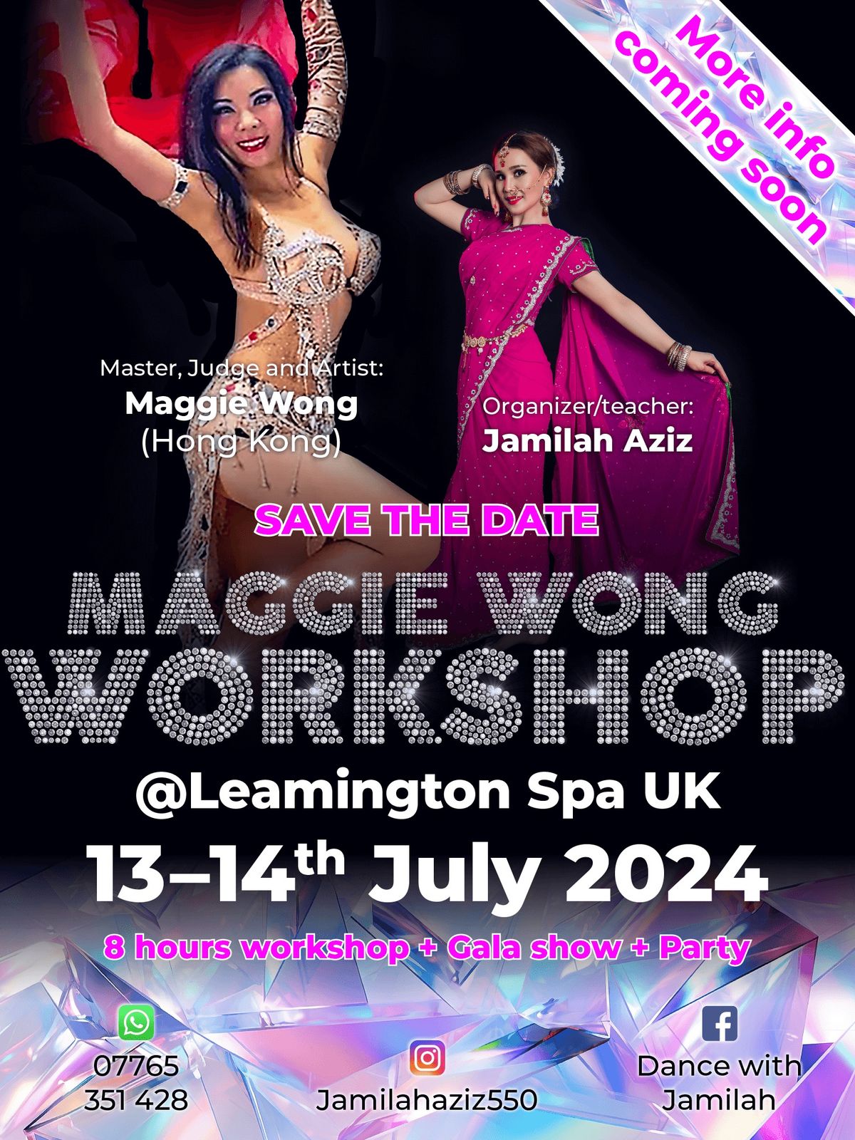 International star Maggie Wong Workshop and Show 