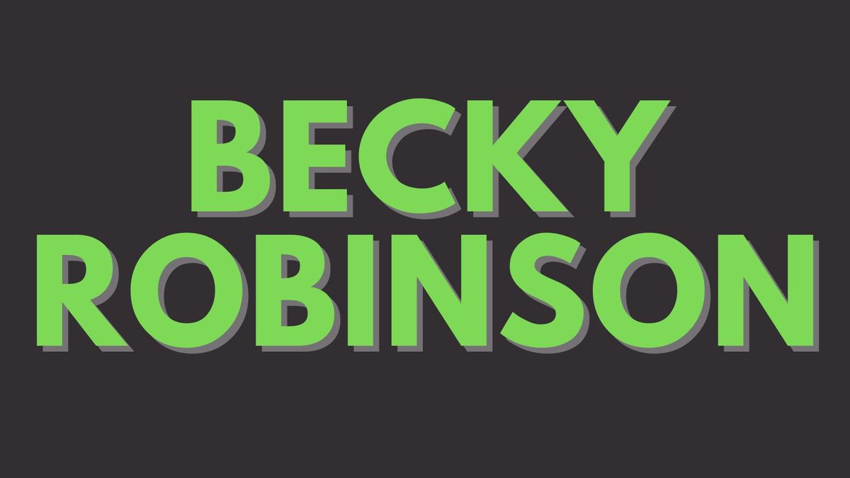 Becky Robinson at Lincoln Theatre DC